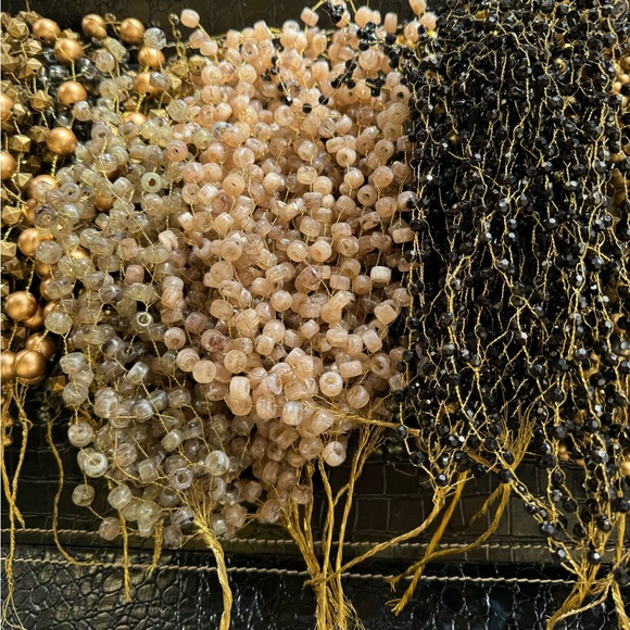 Christmas decor Handmade beaded twisted branches - stems for floral arrangements - Picture 3 of 5